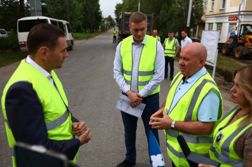 Дмитрий Демешин проверил качество ремонта дорог в Хабаровске после обращений жителей