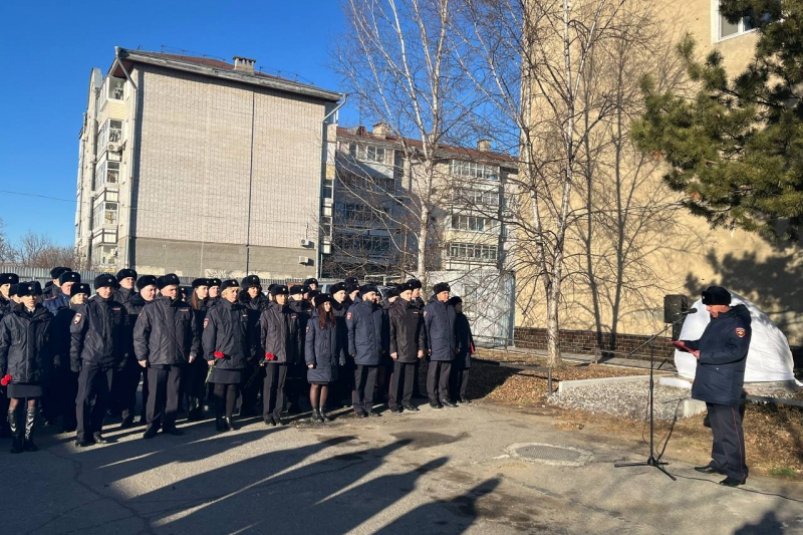 В Хабаровском районе прошло торжественное открытие мемориального камня 