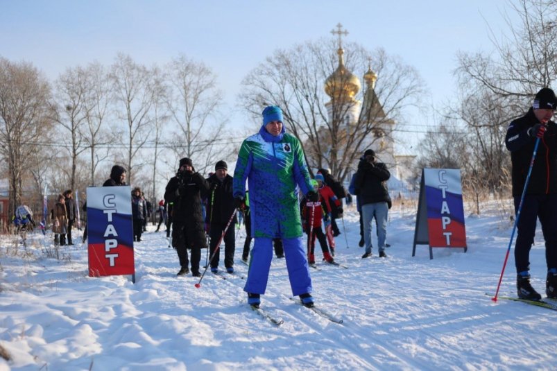 Новый зимний сезон на народной лыжне стартовал в Хабаровске