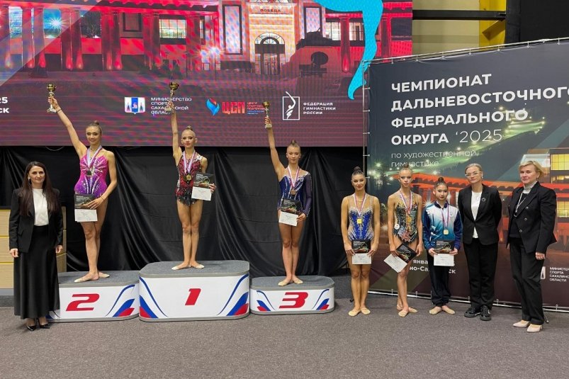 Абсолютную победу на чемпионате ДФО одержали гимнастки Хабаровского края