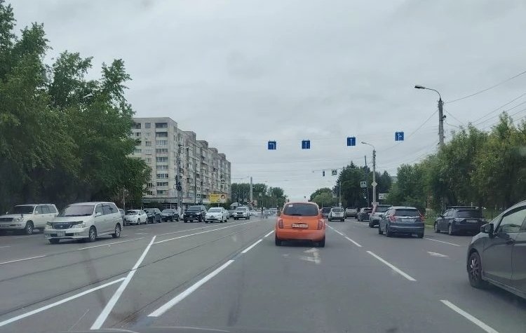 В Комсомольске-на-Амуре оптимизировали движение на одной из главных магистралей Пресс-служба администрации Комсомольска-на-Амуре