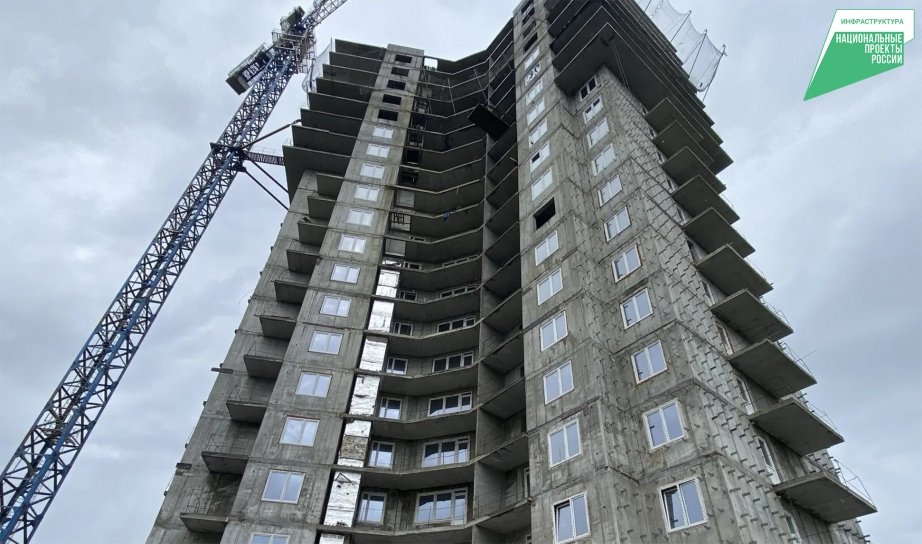 Хабаровский долгострой возвращается к жизни: 20 этажей на Кулибина ожили Пресс-служба министерства строительства Хабаровского края