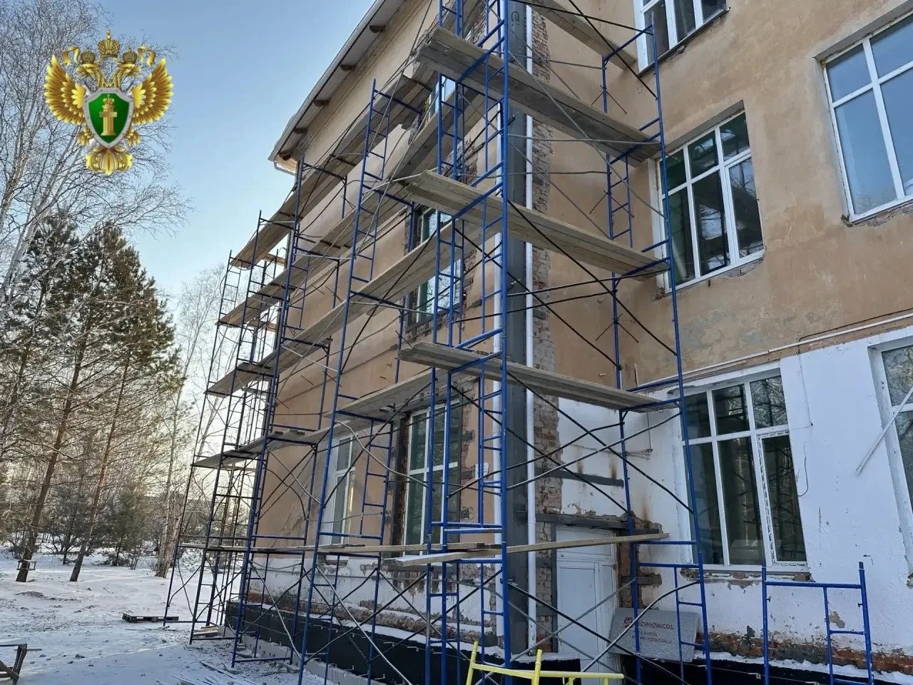 Подрядчик похитил 2,3 млн рублей на ремонте школы в Хабаровском крае и пойдёт под суд