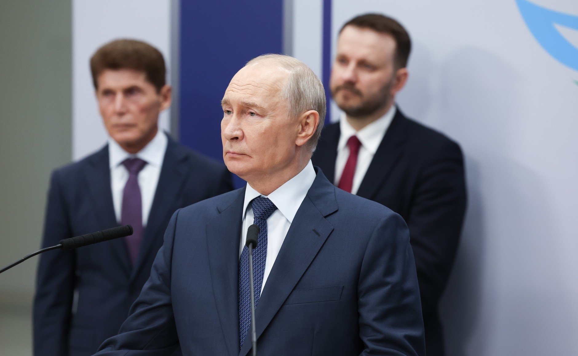 Президент России Владимир Путин в ходе презентации результатов развития Дальнего Востока http://www.kremlin.ru/